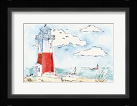 Coastal Life VII Framed Print