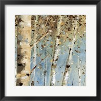 White Forest IV Framed Print