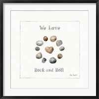 Pebbles and Sandpipers VIII Fine Art Print