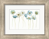 My Greenhouse Poppies Silhouettes Fine Art Print