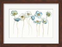 My Greenhouse Poppies Silhouettes Fine Art Print