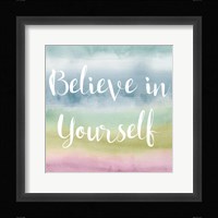 Rainbow Seeds Painted Pattern XIV Cool Believe Fine Art Print