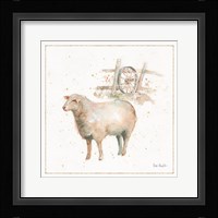 Farm Friends X Framed Print