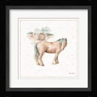 Farm Friends XII Framed Print