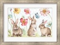 Spring Softies Bunnies I Fine Art Print