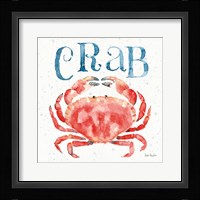 Beach House Kitchen III Framed Print