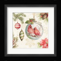 Woodland Holiday V Framed Print