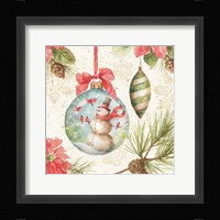 Woodland Holiday IV Framed Print