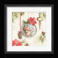 Woodland Holiday II Framed Print