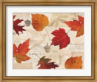 Fall in Love - Autumn Leaves Fine Art Print