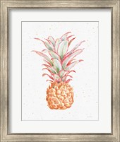 Gracefully Blush Pineapple XII Fine Art Print