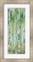 The Forest VII with Teal Fine Art Print