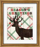 Simple Living Holiday Deer Fine Art Print