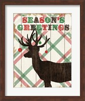 Simple Living Holiday Deer Fine Art Print