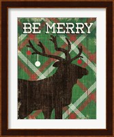 Simple Living Holiday Elk Fine Art Print