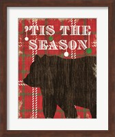 Simple Living Holiday Bear Fine Art Print