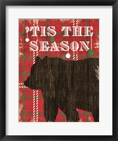 Simple Living Holiday Bear Fine Art Print