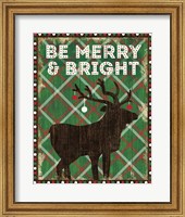 Simple Living Holiday Be Merry Fine Art Print