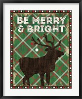 Simple Living Holiday Be Merry Fine Art Print