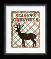 Simple Living Holiday Seasons Greetings Fine Art Print