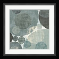 Circulation I Blue and Grey Fine Art Print