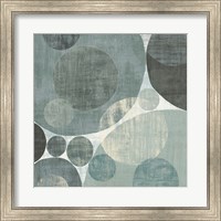 Circulation I Blue and Grey Fine Art Print