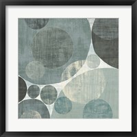Circulation I Blue and Grey Fine Art Print