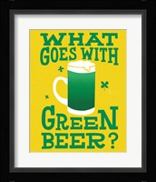 Green Beer Cake I Fine Art Print