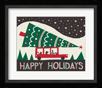 Jolly Holiday Tree Fine Art Print