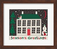 Jolly Holiday Home Fine Art Print