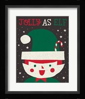 Jolly Holiday Elf Fine Art Print