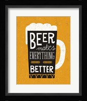 Craft Beer II Framed Print