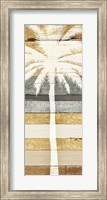 Beachscape Palms IV Gold Neutral Fine Art Print