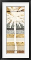Beachscape Palms IV Gold Neutral Fine Art Print