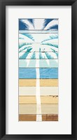 Beachscape Palms IV Framed Print