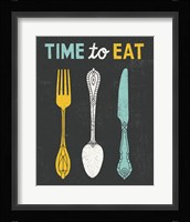 Retro Diner Time to Eat Fine Art Print