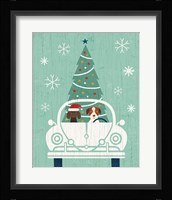 Holiday on Wheels XIII Framed Print