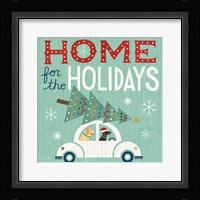 Holiday on Wheels I Framed Print