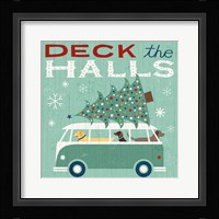 Holiday on Wheels IV Framed Print