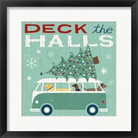 Holiday on Wheels IV Framed Print