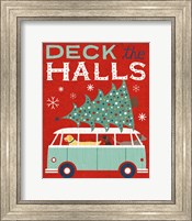 Holiday on Wheels Red IV Fine Art Print