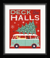 Holiday on Wheels Red IV Fine Art Print
