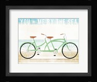 Beach Cruiser Tandem v2 Fine Art Print