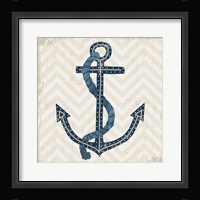 Nautical Anchor Framed Print