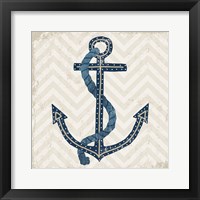 Nautical Anchor Framed Print