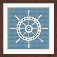 Nautical Helm Fine Art Print