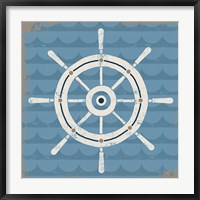Nautical Helm Fine Art Print