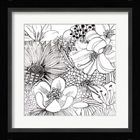 Contemporary Garden II Black and White Fine Art Print