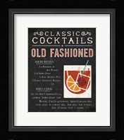 Classic Cocktail Old Fashioned Fine Art Print