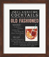 Classic Cocktail Old Fashioned Fine Art Print